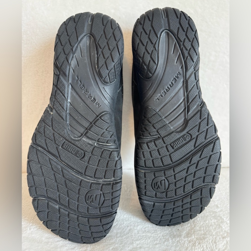 Merrell Encore Blip Shoes Women's Black Suede Slip On Mule Clogs Size 9.5 - Picture 8 of 9